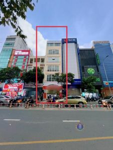 Bán tòa nhà mặt tiền Khánh Hội P6 Q4